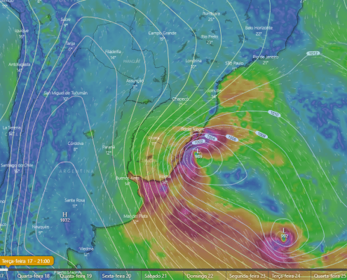 Previsão do tempo Windy