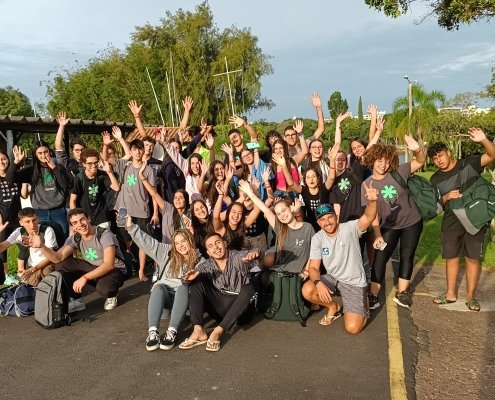 Visita do Colégio Fleming à Escola de Vela Barra Limpa. Foto: Rômulo Vizzotto/Camejo Comunicação